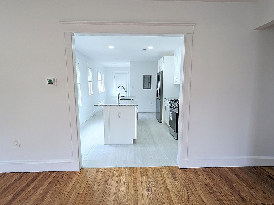 kitchen is off the living room