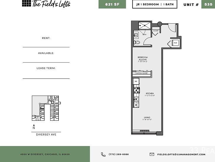 1st image of 4000 W Diversey Ave APT 535