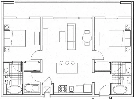 Floor plan B3 Wheeler