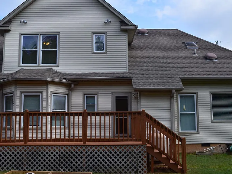 Back of home