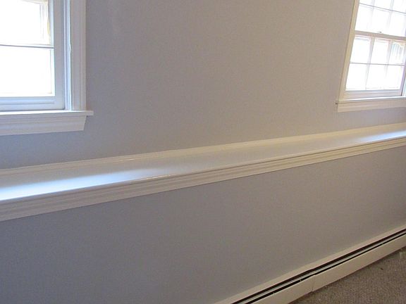 front wall of family room
