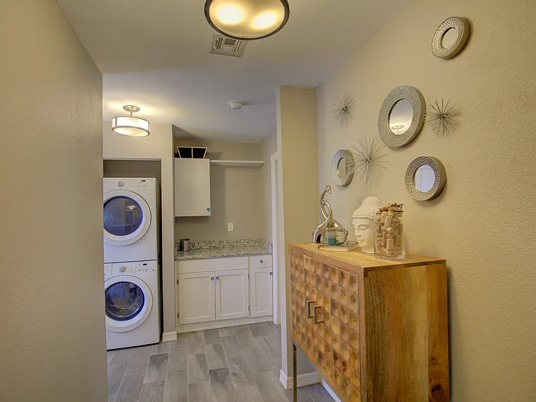 laundry area