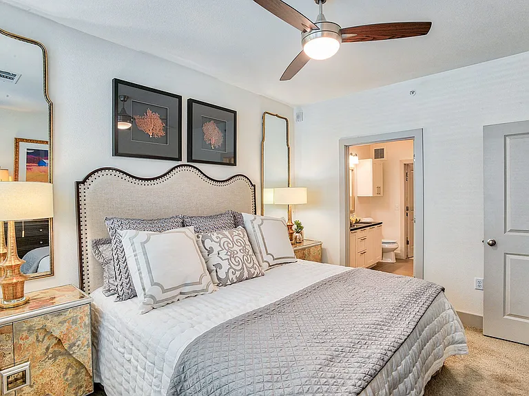 Bedrooms can accommodate king-sized beds