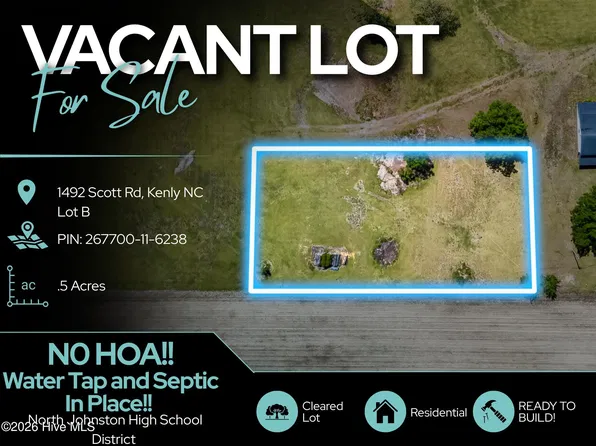 1492 Scott Road LOT B, Kenly, NC 27542