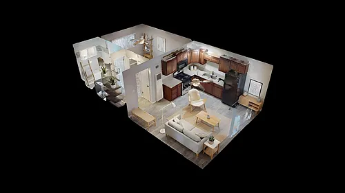 Floor plan 1 Bed 1 Bath