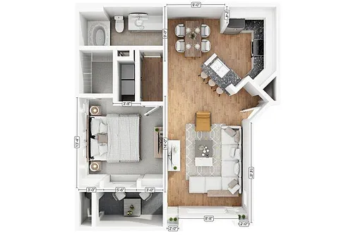 Floor plan 1C1