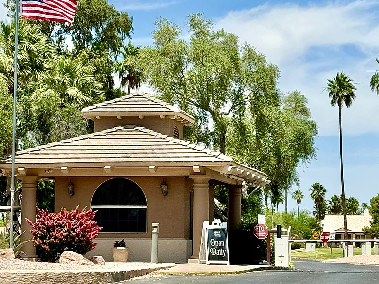 Gated community for added security.