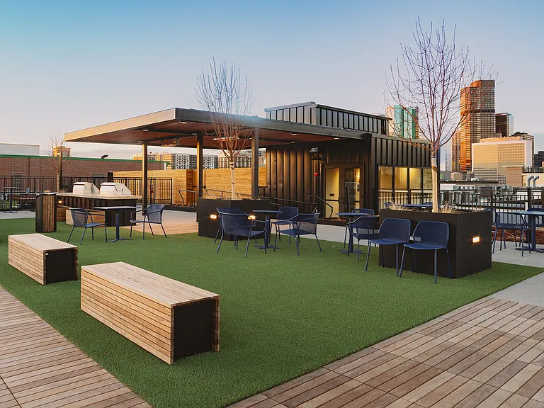Rooftop terrace