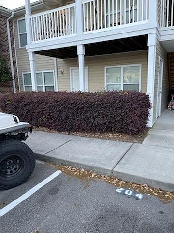 Front patio, first floor apartment.