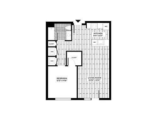 Floor plan A1BC