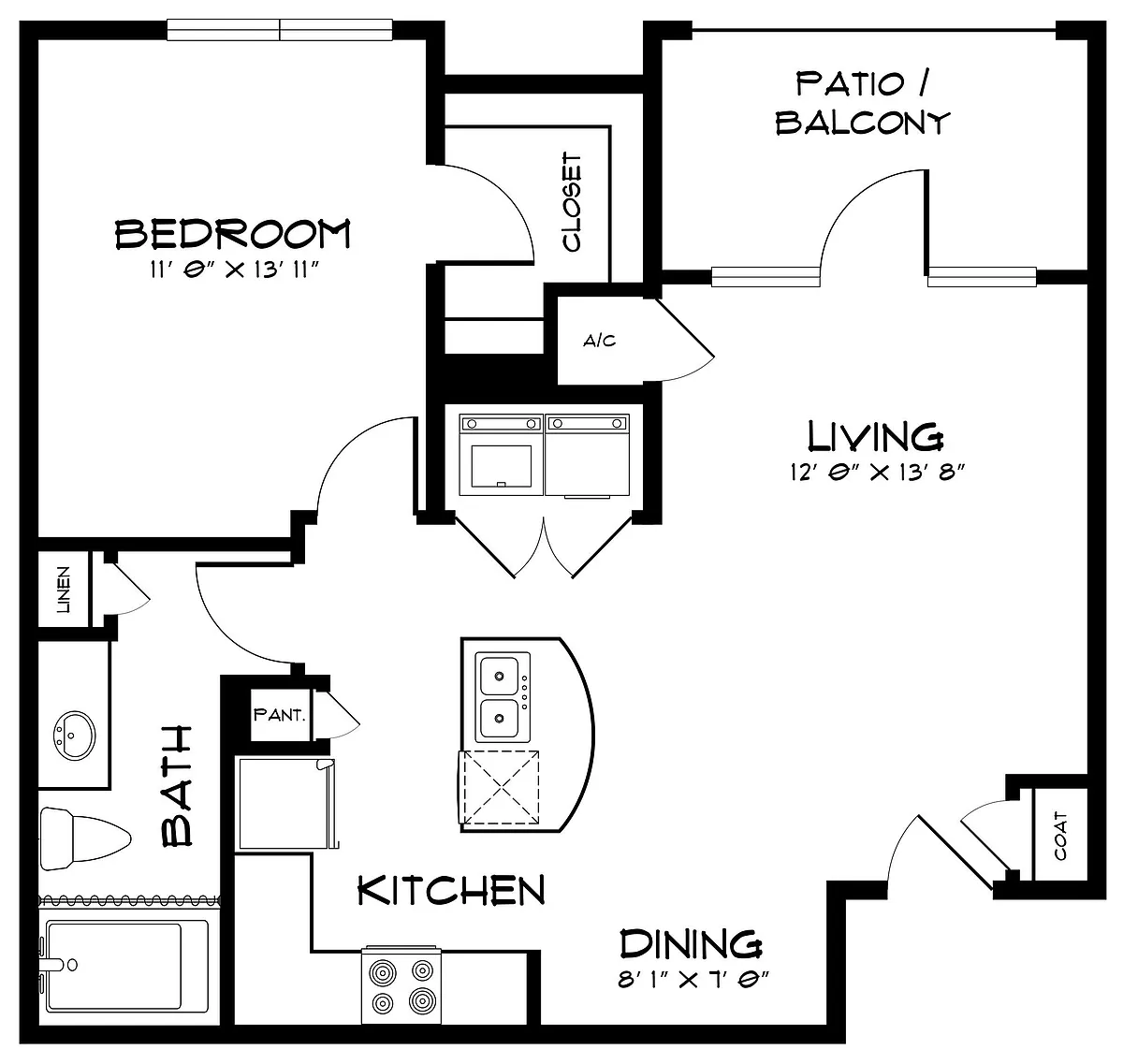 Floor plan A1