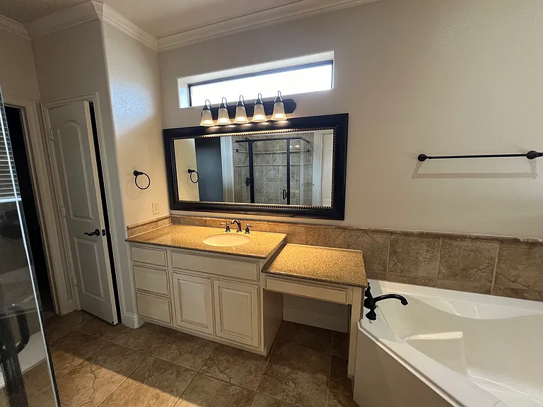 Another view of the master bathroom