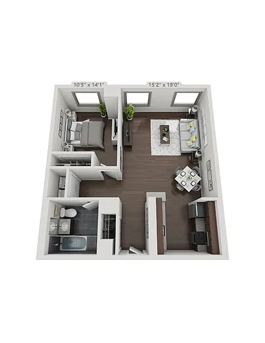 Floor plan Whitney