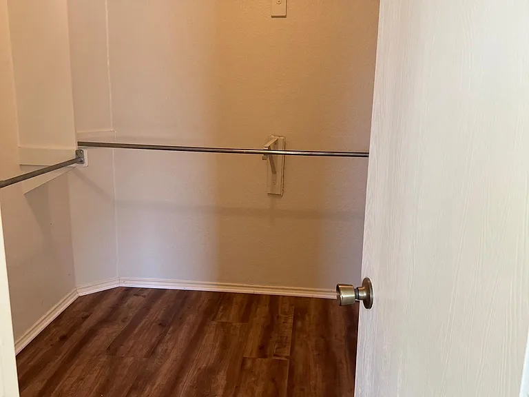 Master bedroom closet