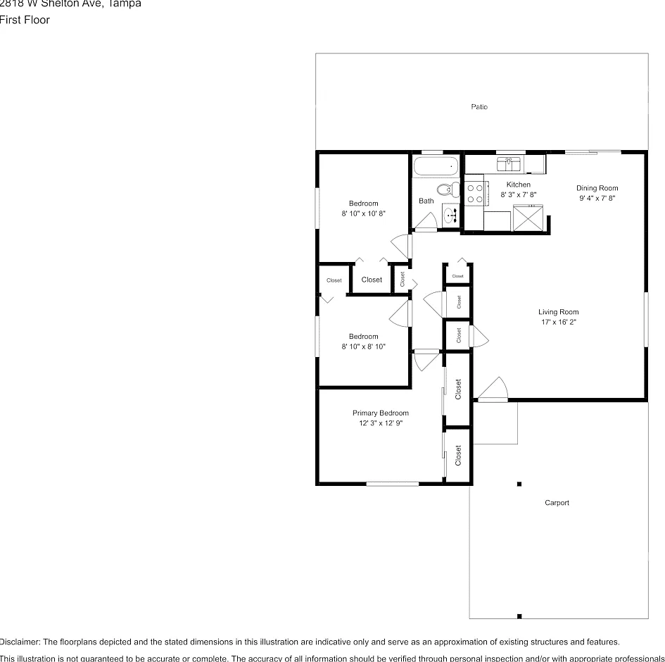 2818 W Shelton Ave Tampa, FL 33611 — Photo 2