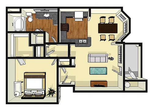 Floor plan A2