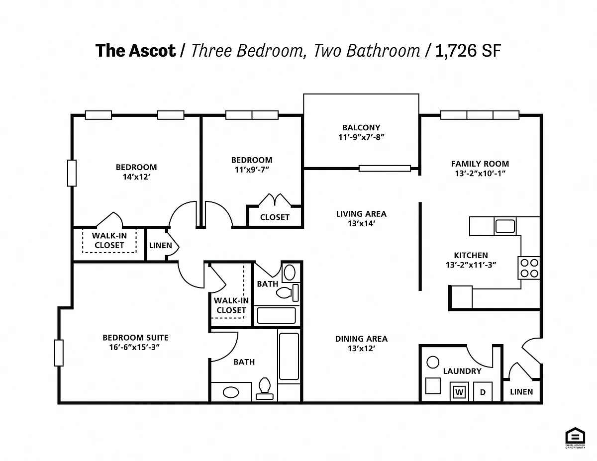 Floor plan The Ascot