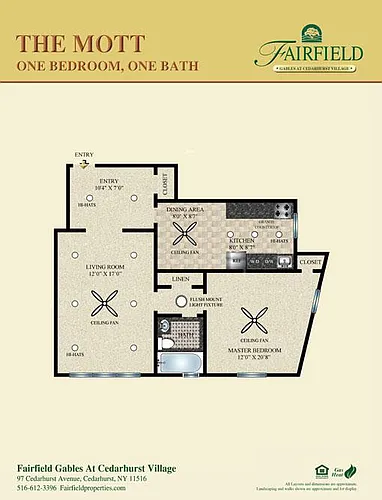 Floor plan The Mott