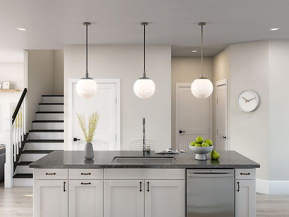 Spacious island for entertaining