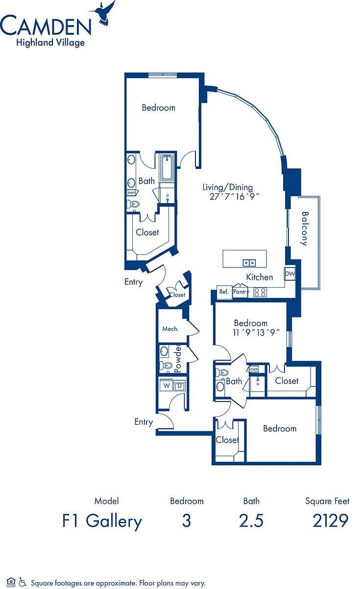Floor plan F1 Gallery