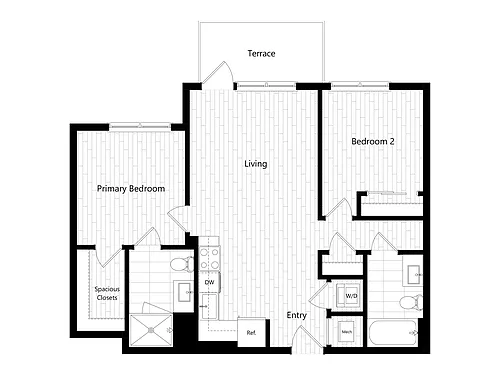 Floor plan B8