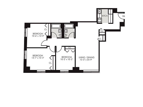 2nd image of 45 Wall St APT 706