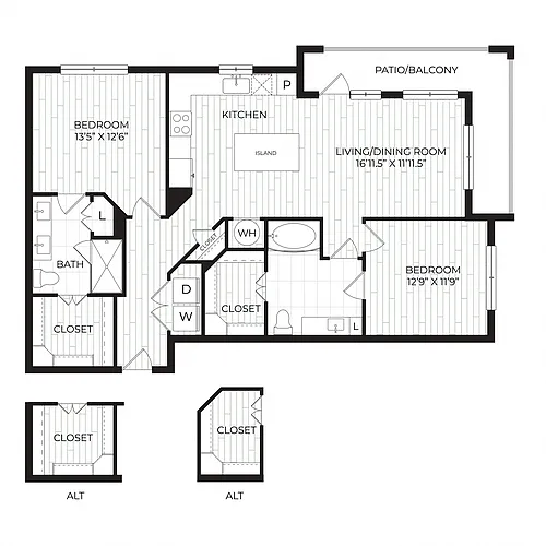 Floor plan B3.1 ANSI