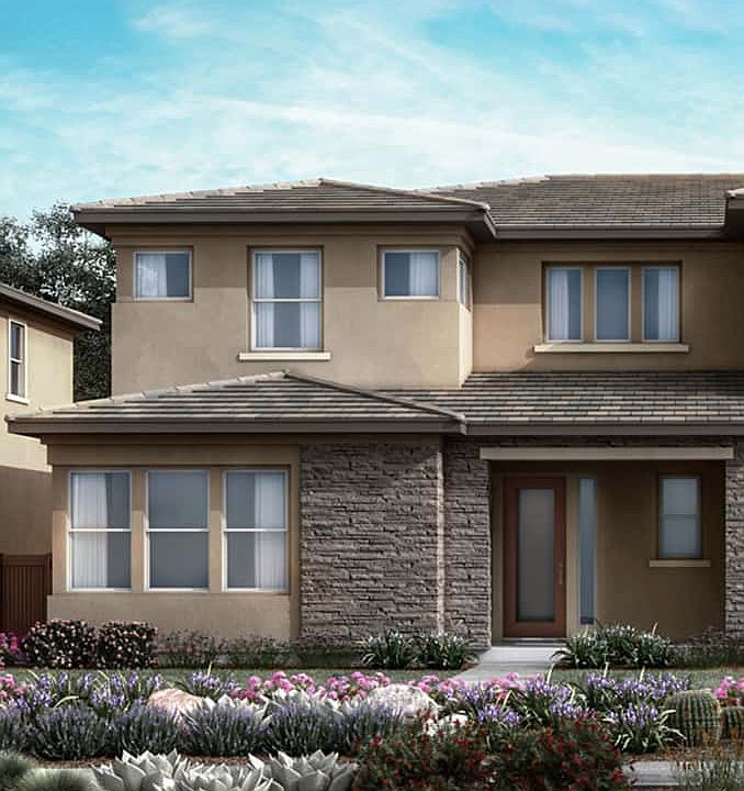 Starling at Skyline Plan 3C - Italianate Exterior Style Preliminary Rendering