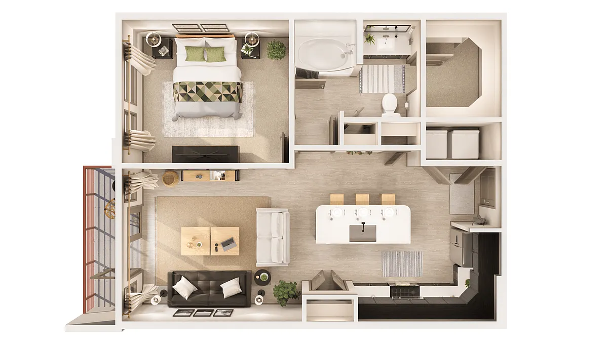 Floor plan The Newman A8