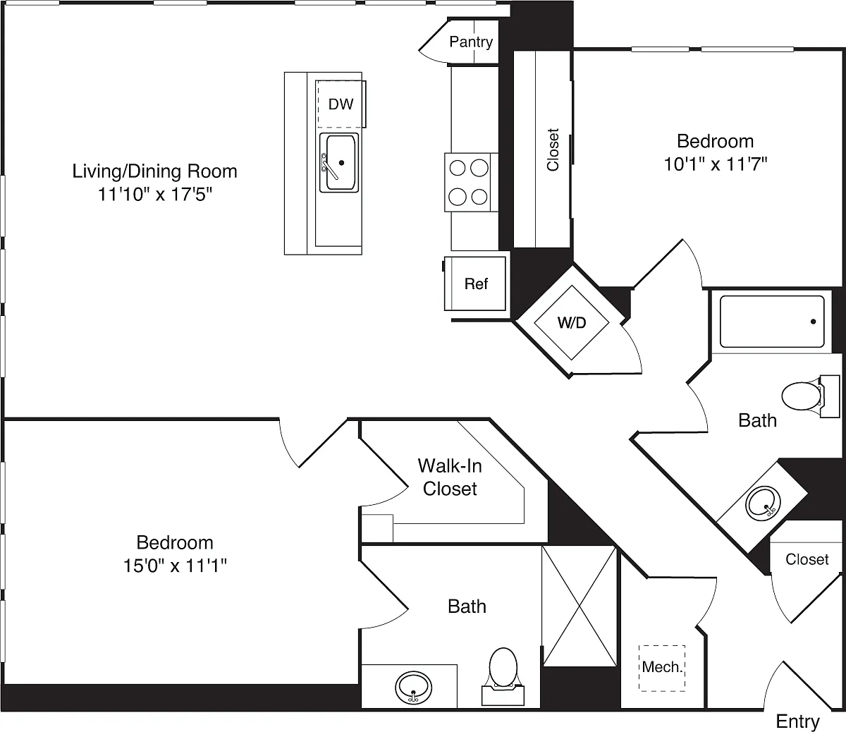 Floor plan C03a_NoBalcony