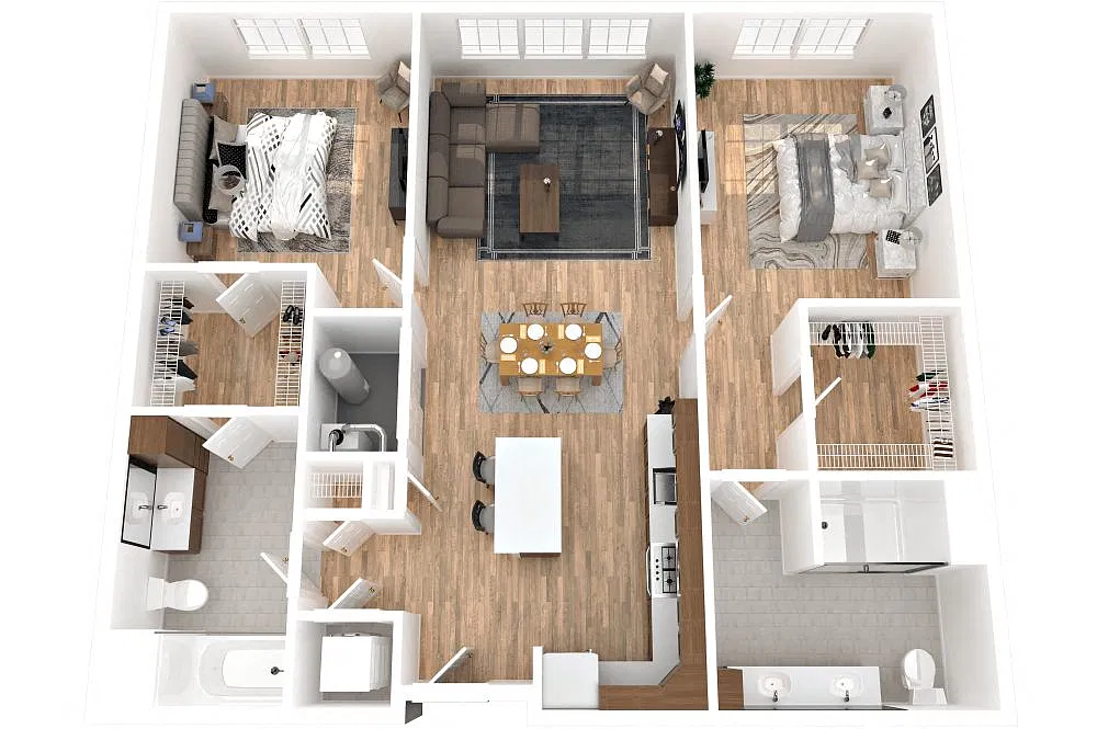 Floor plan The Facade