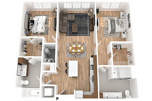 Floor plan The Facade