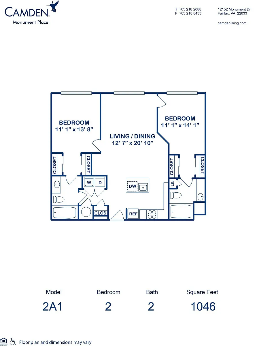 Floor plan 2A1