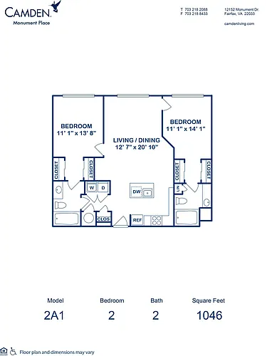 Floor plan 2A1