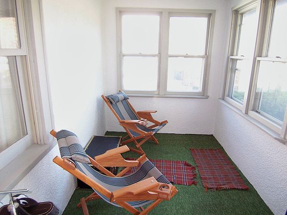 Relax on the front porch.