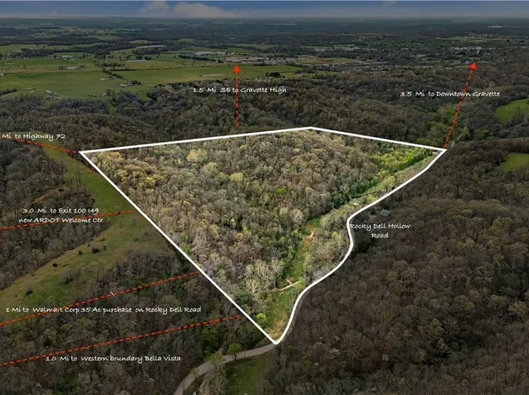 Rocky Dell Hollow Rd, Gravette, AR 72736