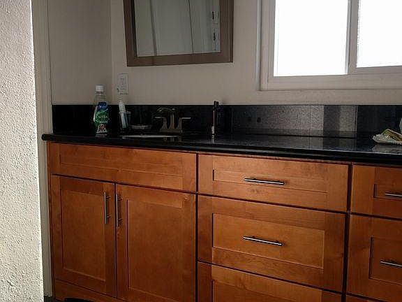 New bathroom vanity