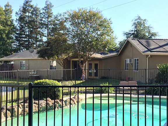 sports pool, backyard view