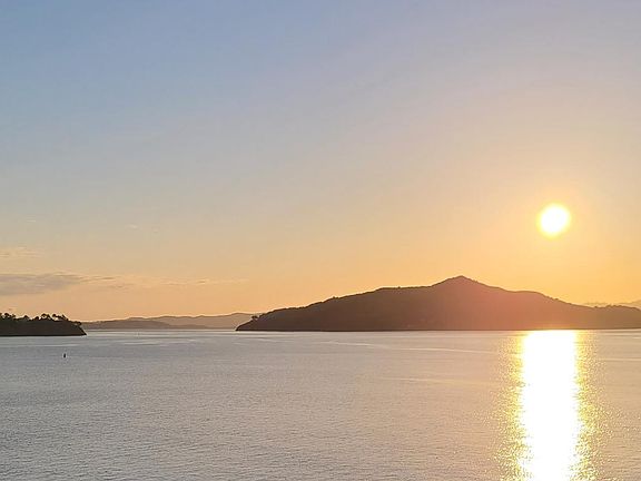 Sunrise from balcony