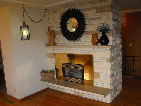 WOOD FIREPLACE