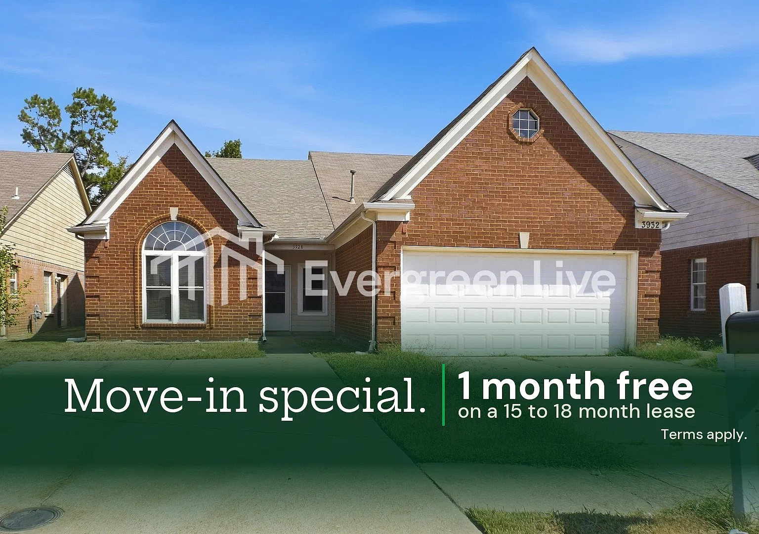 3 bed, 2.0 bath, 1270 sqft, $1,295 — Photo 1