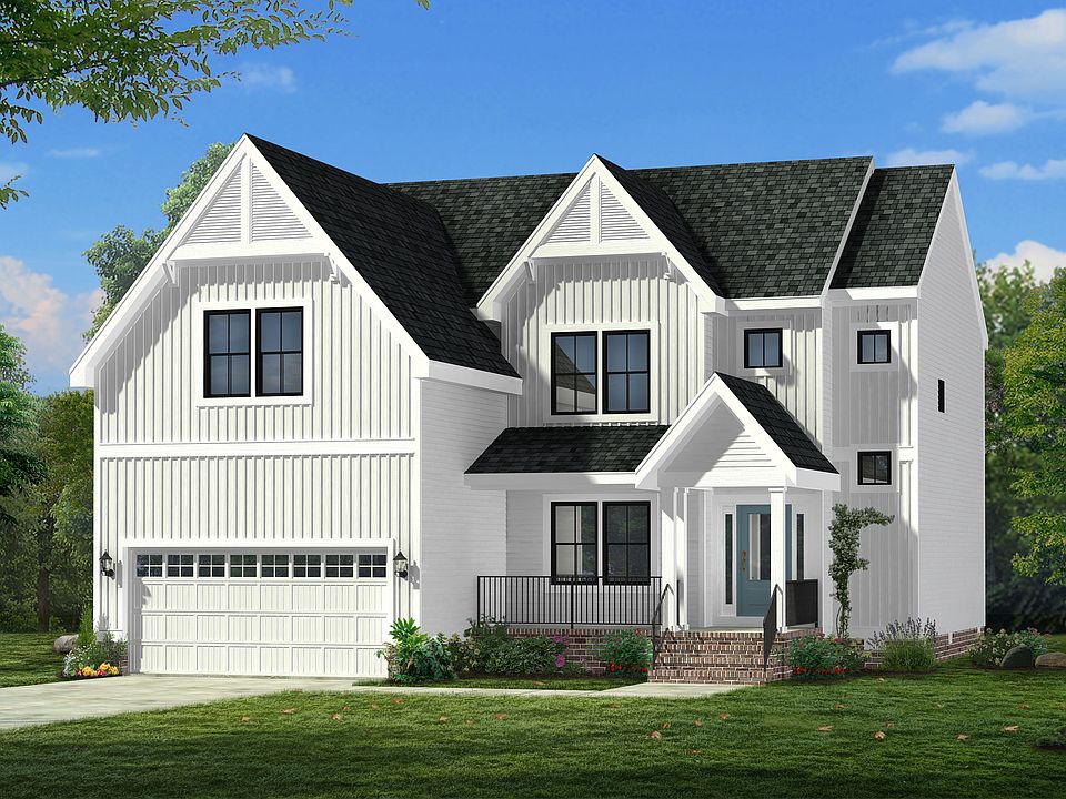 Maddison III - Farmhouse Elevation