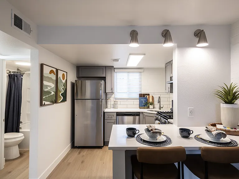 Seventh Apartments Kitchen