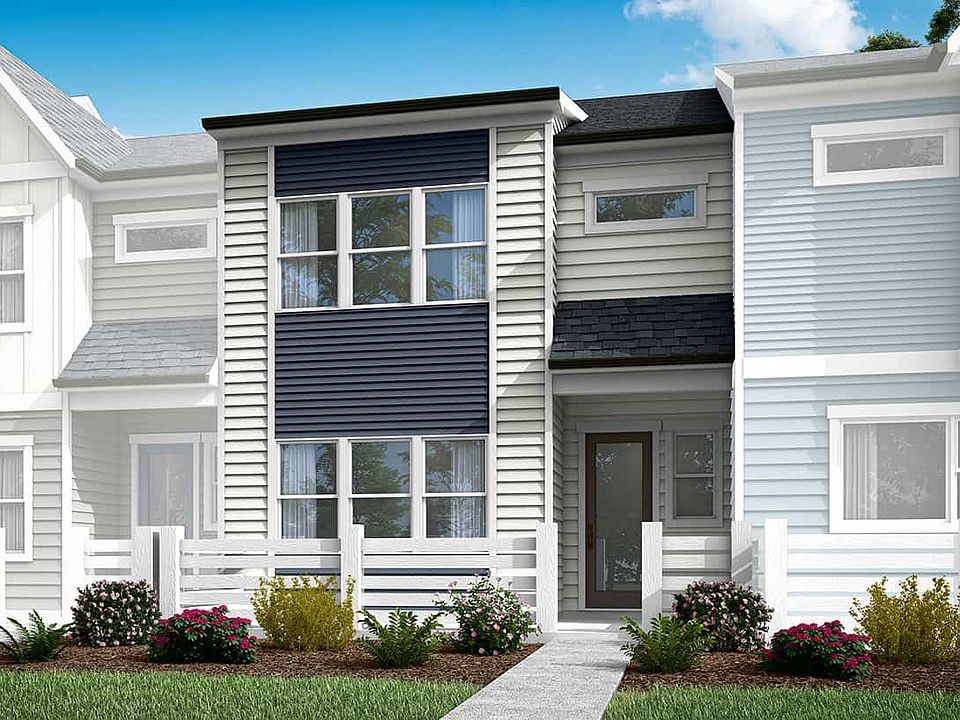 Forest Lake Townes Plan 1 Exterior Style D Homesite 11 Model