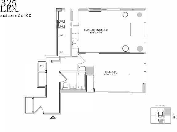 2nd image of 325 Lexington Ave APT 10D