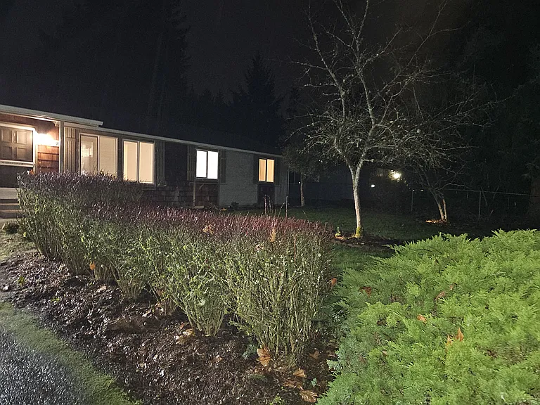 3 bedroom with two bath rambler. This home is on a 1/4 of an acre. Has area near driveway and side of home for parking a recreational vehicle.