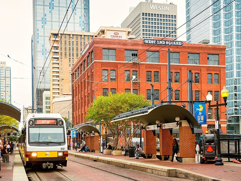 Easy access to public transportation including DART.