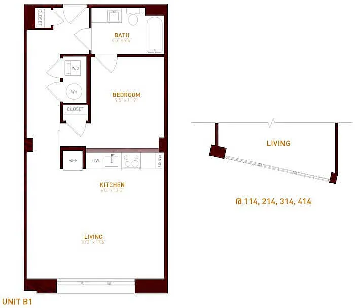 Floor plan B1
