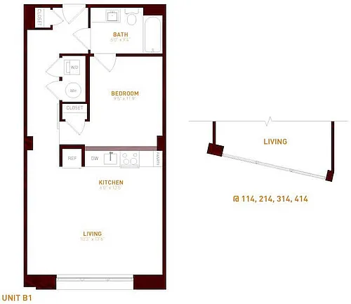 Floor plan B1