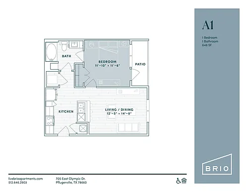 Floor plan A1